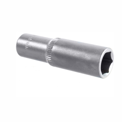 Головка (27717-10) ЗУБР  FLANK, 1/4", 10 мм, удлиненная торцовая