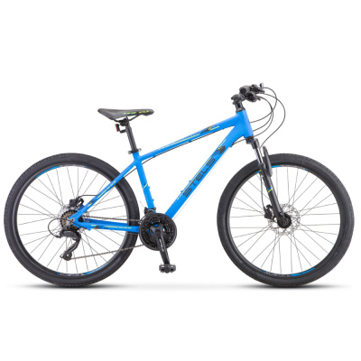 Велосипед 26" STELS Navigator-590 MD (16" Синий/салатовый), арт. K010