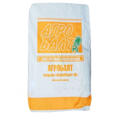 Торф верховой нейтрализованный 70л (рН=5,5-6,5) фр. 0-20мм (оранжевый) 1/45 Агробалт-Н