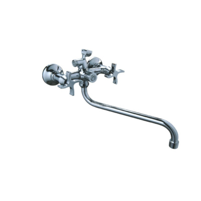 Смеситель для ванны излив 300мм(с картриджным перекл.)(латунь)(10) Ledeme L2322 