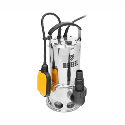 Насос дренажный DPL800X, 800 Вт, подъем 7 м, 16500 л/ч// Denzel