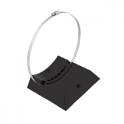 Кронштейн (РР) со сталь.хомутом для крепления расширит.баков отопления 18-24л