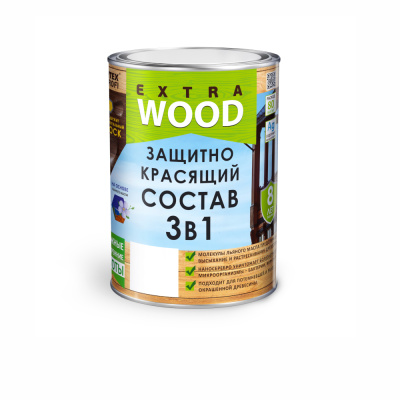 Состав защитно-красящий 3 в 1  FARBITEX ПРОФИ WOOD EXTRA Махагон (0,8 л)