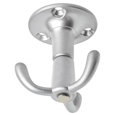 Крючок трехрожковый хром матовый HK.06.SC