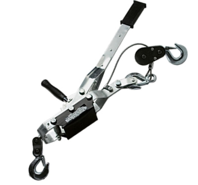 Лебедка рычажная, тяга - 2т, подъем - 0,8т, одинарное храповое колесо//MATRIX