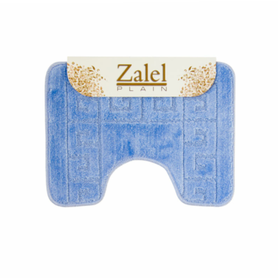 Коврик для унитаза Zalel 45*55 L.BLUE (светло-синий)