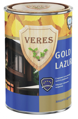 Пропитка Верес Gold №8 дуб темный 2,7л "VERES"