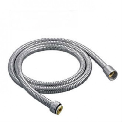 Шланг для душа металл/хром, двойной замок, вставка EPDM, 1/2"х1/2" имп./кон.,175 см