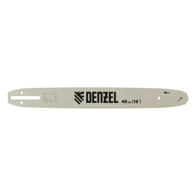 Шина для бензопилы DGS-4516, длина 40 см (16"), шаг 3/8", паз 1,3 мм, 57 звеньев// Denzel