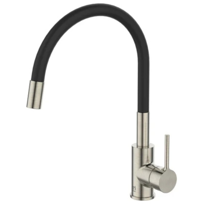 Смеситель для кухни 1-захв. Milardo Meal M01BN0FM05 гибк. излив, сатин