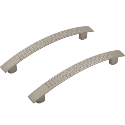 Ручка-скоба мебельная (400,40) StahlBuro A345-96 2шт., SN сатин.