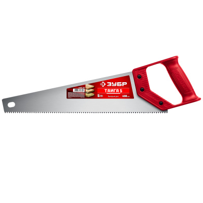 Ножовка для быстрого реза (15083-40) ЗУБР  Тайга-5 400 мм, 
