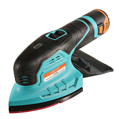 Шлифмашина аккум Sturm!, COS1285, 12В, 1BatterySystem12V, дельт подошв,без АКБ и ЗУ, короб