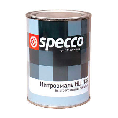 Эмаль НЦ-132КП "Specco" зеленая 1,8 кг