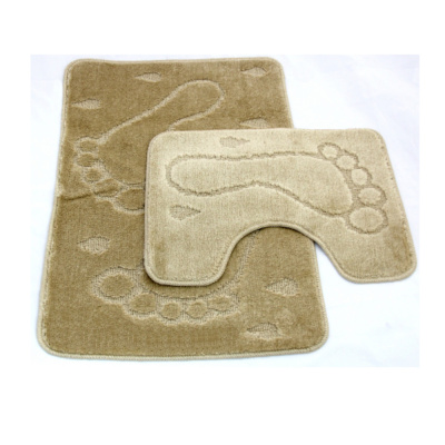 Набор ковриков д/ванной Zalel  2 пр. 60х100 (бежевый)