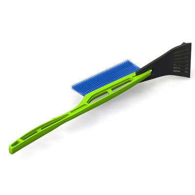 АВТОЩЕТКА-СКРЕБОК "OKTAN" 50 СМ (ЗЕЛЕНАЯ) (1/40) "BRUMEX"