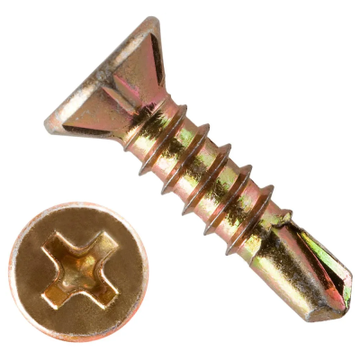 Саморез оконный желтый 3,9х16