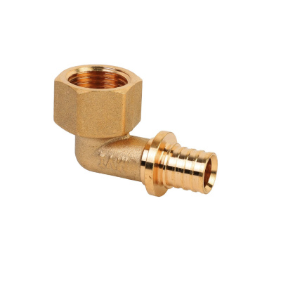 Угольник аксиальный внутр.резьба d16х3/4", RTP