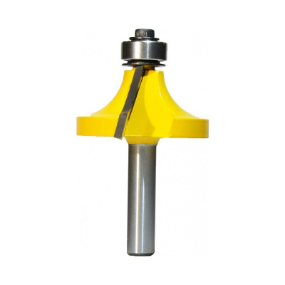 Фреза кромочная калевочная ф38.1х19, r12.7, хв.8мм