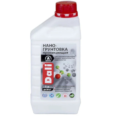 НАНО-ГРУНТОВКА "DALI" АКРИЛОВАЯ ГЛУБОКОПРОНИКАЮЩАЯ  1 Л (1/6)  "РОГНЕДА"