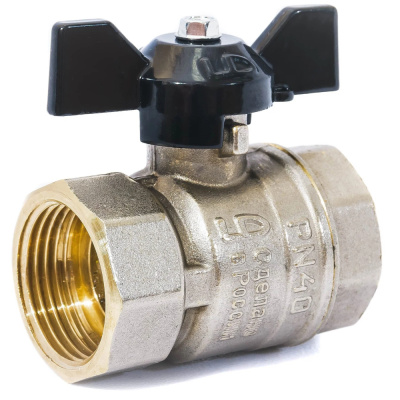 Кран шар. ГАЗ 3/4 г/ш бабочка Ду20 Ру40 LD Pride (22)