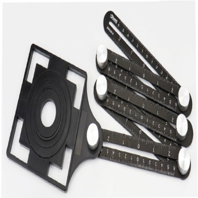 Линейка многофункциональная 6 частей + направляющая для коронки Sturm! 2040-02-6 