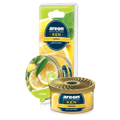 Ароматизатор 704-АКВ-05 Аreon "GEL KEN" Lemon блистер