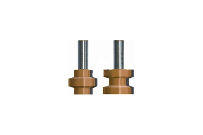 Набор фрез пазо-шип ф38,1х28,6мм хв 12м2шт