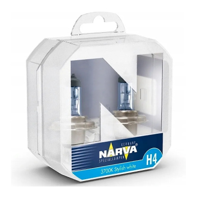 Лампа авт. 12V (3700 K) H4 60/55W P43t (комплект: 2 шт.) Range Power Blue Narva