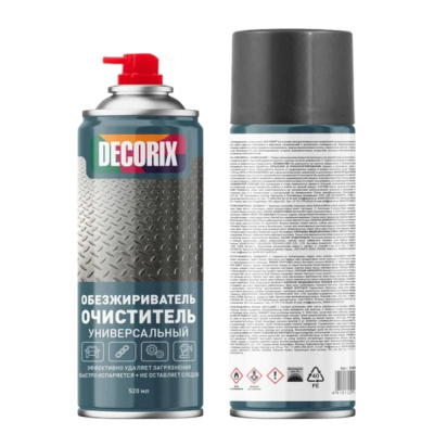 Обезжириватель-очиститель универсальный DECORIX,  520 мл
