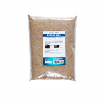 Мука рыбная 1кг Органик+ 4/8 Онк