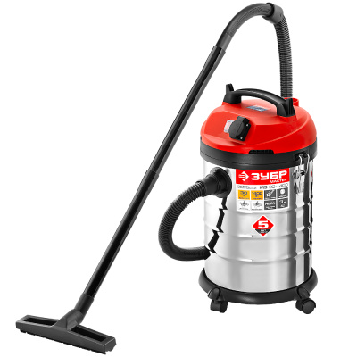 Пылесос (ПУ-30-1400 М3) ЗУБР   М3, 30 л, 1400 Вт, строительный 