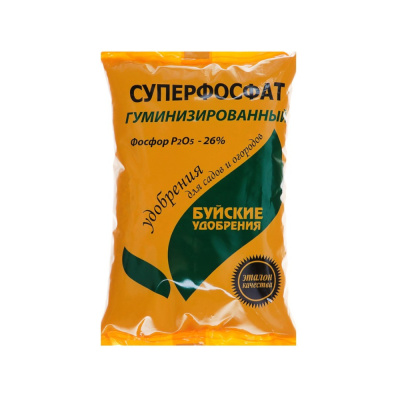 Суперфосфат гуминизированный 25кг (NРK-5:26:0) 1/40 БХЗ
