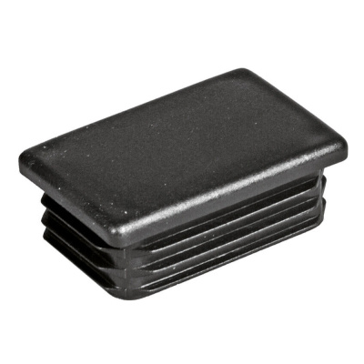 Заглушка для стальных труб пласт.прям.40*60мм