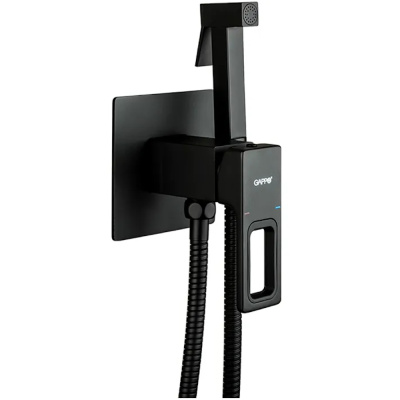 Душ гигиенический встраиваемый черный G7217-6