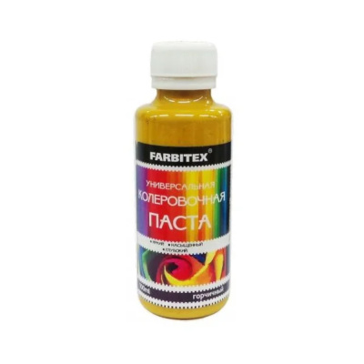 Паста колеровочная Горчичный FARBITEX (0,1Л)