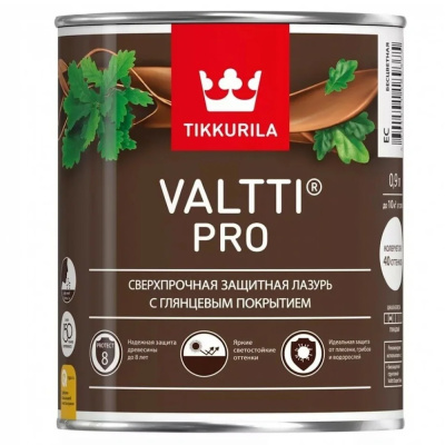 АНТИСЕПТИК ДЛЯ ДЕРЕВА "ТИККУРИЛА" ВАЛТТИ PRO  ОРЕГОН  0,9 Л (1/6) 