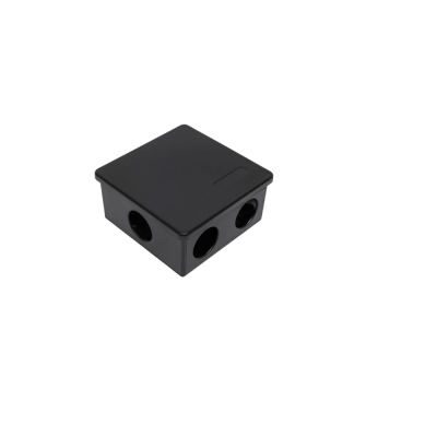 Коробка КМ41235 распаячная для о/п 85х85х40 мм IP44 (RAL7035, 6 гермовводов) (60/60)