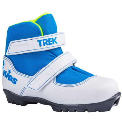 Ботинки лыжные детские TREK Kids2 белый (лого синий) N (RU32;EU33;CM19,5)