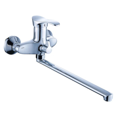 Смеситель универсальный с прямым поворотным изливом D80-222100 