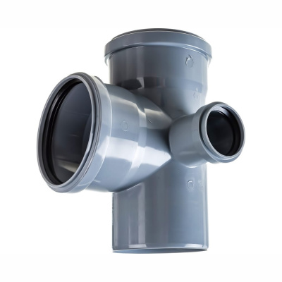 Крестовина двухплоскостная, левая/правая ВК ПП 110/110/50/50х87, серый,РТП