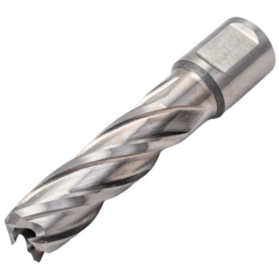 Сверло HSS корончатое по металлу 16x55, weldon 19