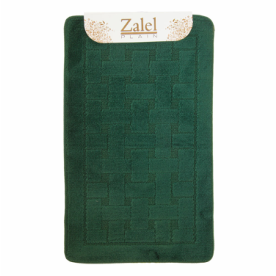 Коврик для ванной комнаты Zalel 60*100 D.GREEN (темно-зеленый)