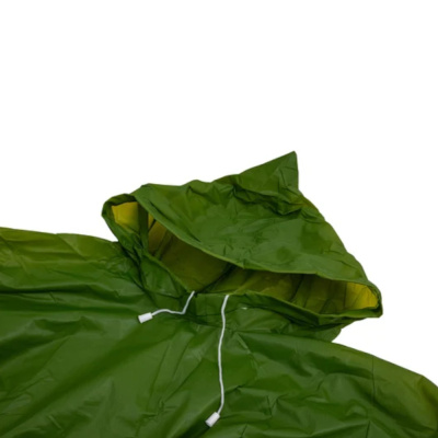 Дождевик «ПОНЧО» EVA, зеленый, с чехлом, 120 мк, Komfi/50 EVA01PG 