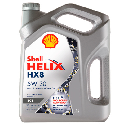 Масло моторное SHELL Helix HX8 ECT 5W30 4л