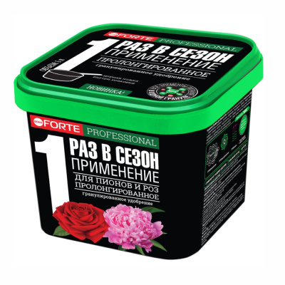 Для роз и пионов 1л Бона Форте с кремнием 1/12/384 БФ