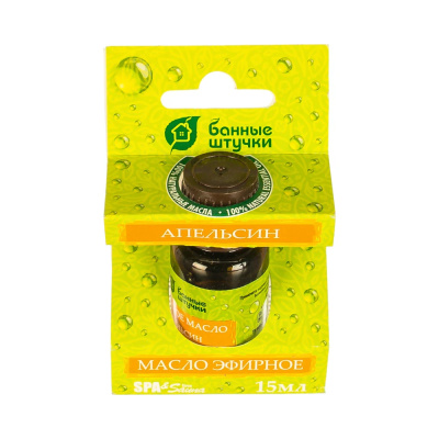 Масло эфирное 15мл Апельсин 32282 Банные штучки
