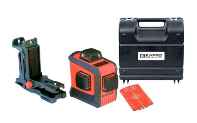 Капро уровень лазерный 3D в кейсе