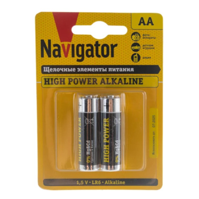 Элемент питания Navigator Новая Энергия LR6/316 BL2 94752