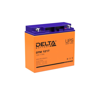 Батарея аккумуляторная Delta DTM 1217